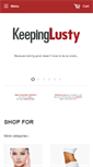 Mobile Screenshot of keepinglusty.com